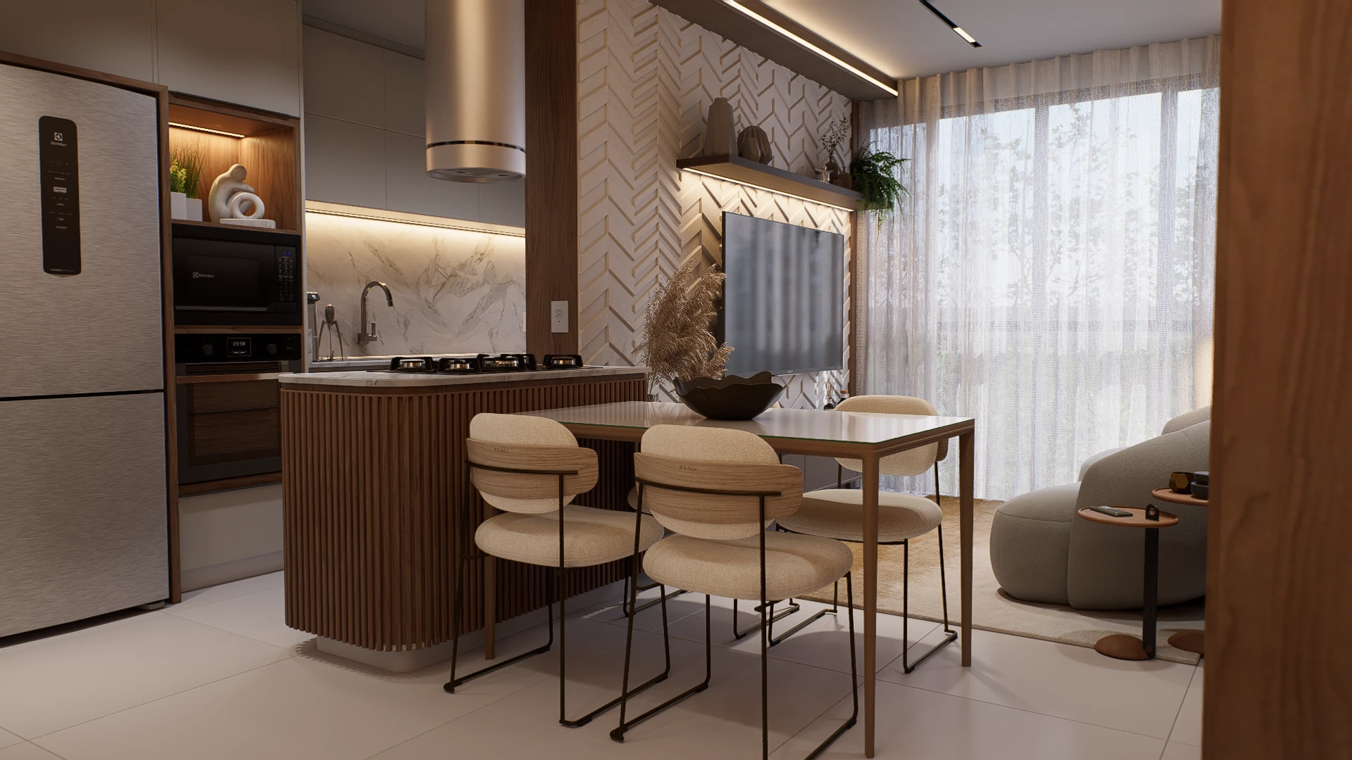 Design de interiores - Apartamento BB